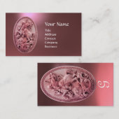 CARTE DE VISITE CAMEO ANTIQUE / SAINT GEORGE AVEC MONOGRAPHIE DRAG (Devant / Derrière)