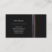 Carte De Visite Caméra (Dos)