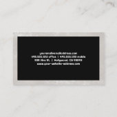 Carte De Visite Caméra colorée Lens Shutter (Dos)