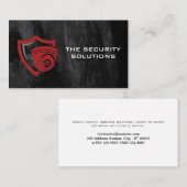 Carte De Visite Caméra de sécurité CCTV | Technologie de surveilla (Devant / Derrière)