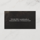 Carte De Visite Caméra de sécurité | Grunge Arrière - plan (Dos)