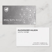 Carte De Visite Caméra de sécurité | Verrouillages | Protection en (Devant / Derrière)