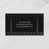 Carte De Visite Caméra et film (Dos)