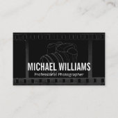 Carte De Visite Caméra et film (Devant)