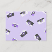Carte De Visite Camera Girl-Purple (Dos)