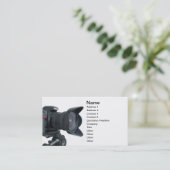 Carte De Visite Caméra photo (Debout devant)