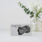 Carte De Visite Caméra photo (Debout devant)