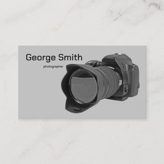 Carte De Visite Caméra photo (Devant)