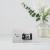 Carte De Visite Caméra photo Vintage (Debout devant)