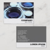 Carte De Visite Caméra TLR vintage (Devant / Derrière)