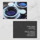 Carte De Visite Caméra TLR vintage (Devant / Derrière)