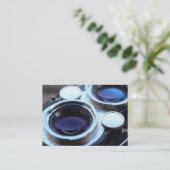 Carte De Visite Caméra TLR vintage (Debout devant)