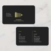 Carte De Visite Caméra vintage (Devant / Derrière)