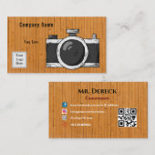 Carte de visite Cameramen (Devant / Derrière)