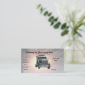 Carte De Visite Camion (Debout devant)