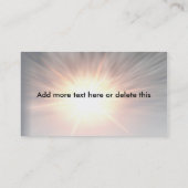 Carte De Visite Camion (Dos)