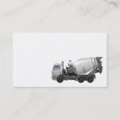 Carte De Visite Camion à ciment (Dos)