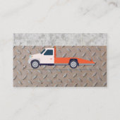 Carte De Visite Camion | Acier de béton (Dos)