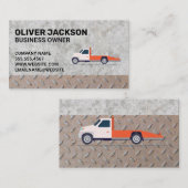 Carte De Visite Camion | Acier de béton (Devant / Derrière)