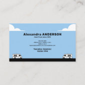 Carte De Visite Camion alimentaire (Dos)