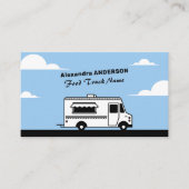 Carte De Visite Camion alimentaire (Devant)