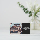 Carte De Visite Camion Antique - Un classique intemporel (Debout devant)