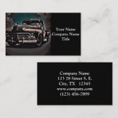 Carte De Visite Camion Antique - Un classique intemporel (Devant / Derrière)