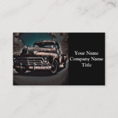 Carte De Visite Camion Antique - Un classique intemporel (Devant)