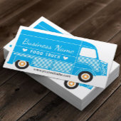Carte De Visite Camion Blue Food