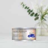 Carte De Visite Camion ciment | Site de construction | Constructeu (Debout devant)