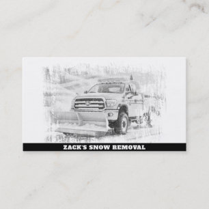 Carte De Visite *~* Camion de déneigement AP74 Blizzard