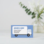 Carte De Visite Camion de livraison (Debout devant)