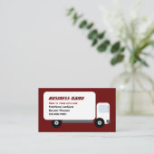 Carte De Visite Camion de livraison (Debout devant)