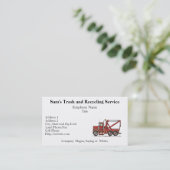 Carte De Visite Camion de naufrageur mignon (Debout devant)