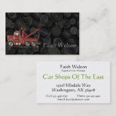 Carte De Visite Camion de naufrageur mignon (Devant / Derrière)