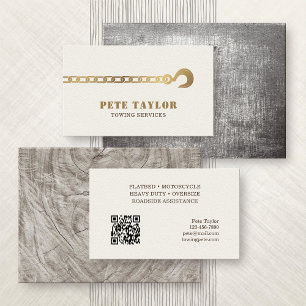 Carte De Visite Camion de remorquage