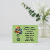 Carte De Visite Camion de tacos (Debout devant)