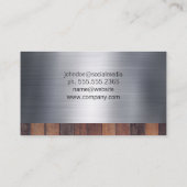 Carte De Visite Camion de travail | Outils de construction | Métal (Dos)