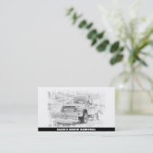 Carte De Visite *~* Camion d'enlèvement de neige AP74 Blizzard (Debout devant)