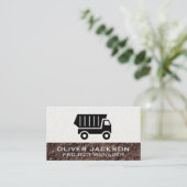 Carte De Visite Camion Dumb | Sol (Debout devant)