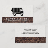 Carte De Visite Camion Dumb | Sol (Devant / Derrière)