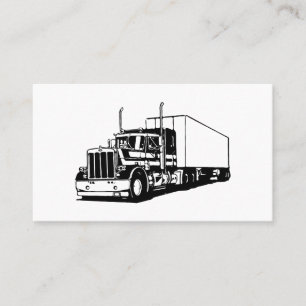 Carte De Visite Camion et fourgonnette sèche