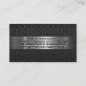 Carte De Visite Camion et pistons | Acier industriel (Dos)