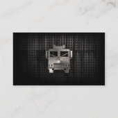 Carte De Visite Camion-feu robuste (Dos)