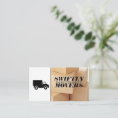 Carte De Visite Camion mobile | Boîtes (Debout devant)