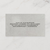 Carte De Visite Camion mobile industriel (Dos)