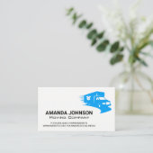 Carte De Visite Camion mobile | Service de livraison (Debout devant)