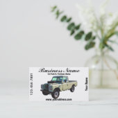 Carte De Visite Camion pick-up 1971 de Land Rover (Debout devant)