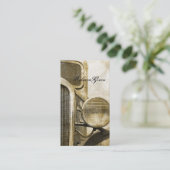 Carte De Visite Camion rustique affligé de ferme de pays (Debout devant)