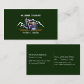 Carte De Visite Camion Semi-Camion Et Logistique (Devant / Derrière)